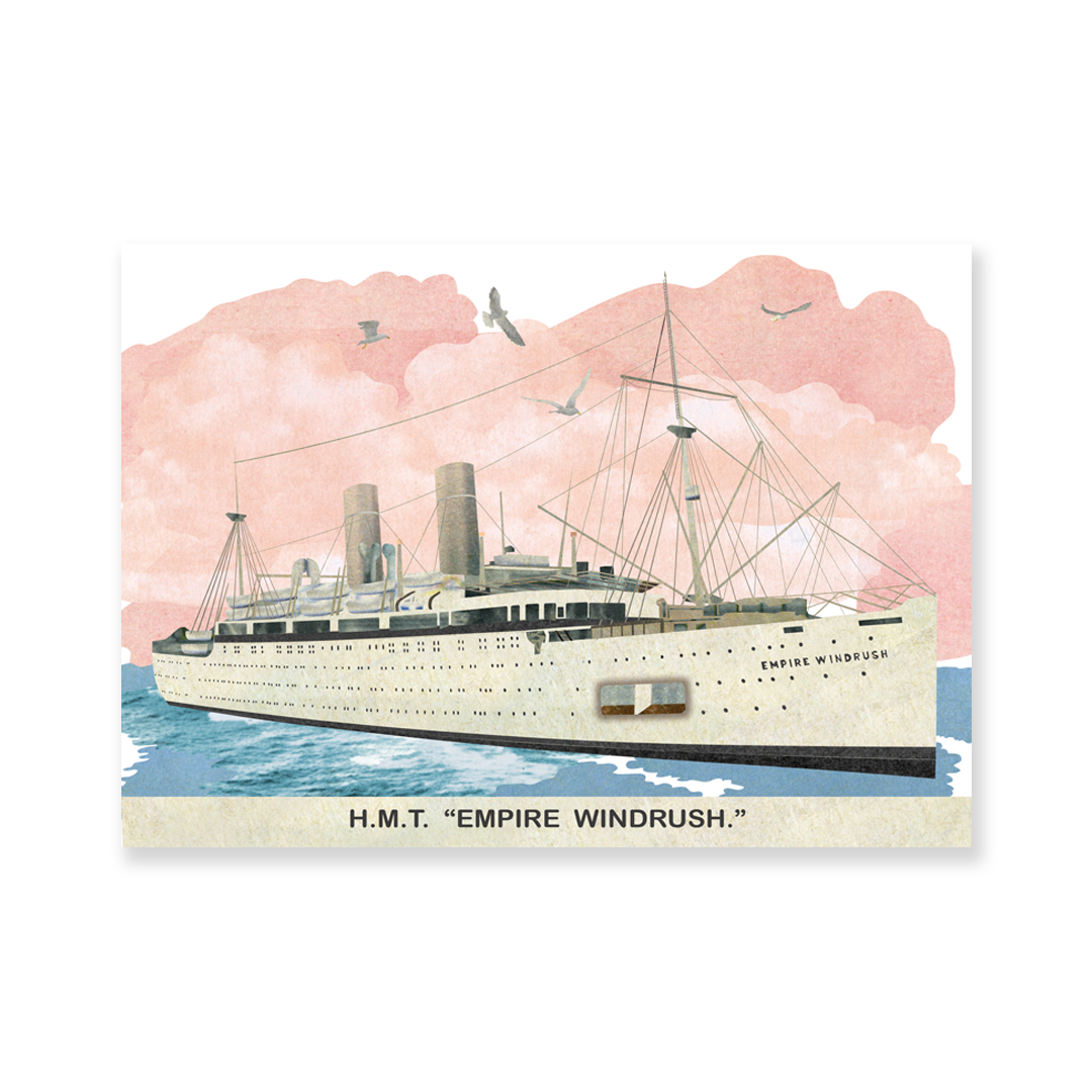 Empire Windrush AR Postcard Experience